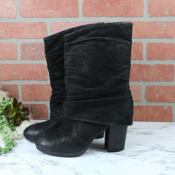 Vince Camuto Cassandra Black Mid Calf 